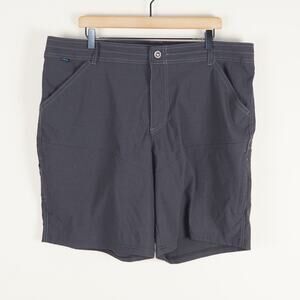 Kuhl Renegade Black Lightweight Gray Shorts Mens Sz 40
